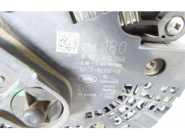 Генератор GX73-10300-CE, GX73-10300-CE Jaguar XF X260
