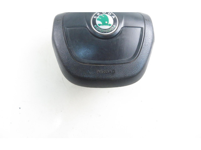 Подушка безопасности водителя 5J0880201H, 5J0880201H   Skoda Fabia Mk2 (5J)