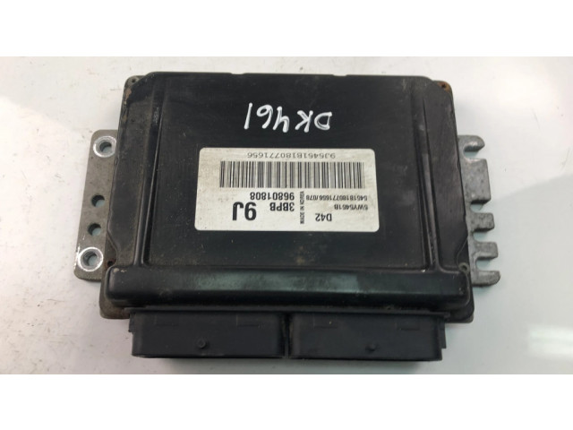 Блок управления двигателя 96801808   Chevrolet Matiz