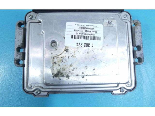 Pojistková skříňka Блок управления двигателем ECU 0281012619, IMPRK1302274 Citroen Berlingo 2007