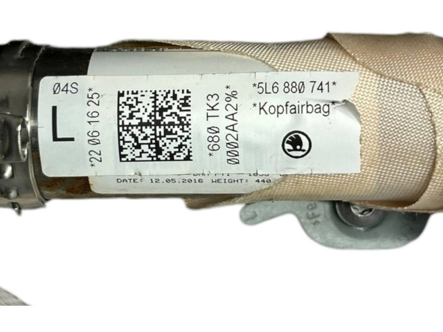 Боковая подушка безопасности 5L6880741 Skoda Yeti (5L)