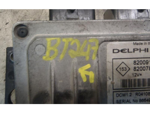Блок управления двигателя 8200785530, 8200911568   Dacia Logan Pick-Up