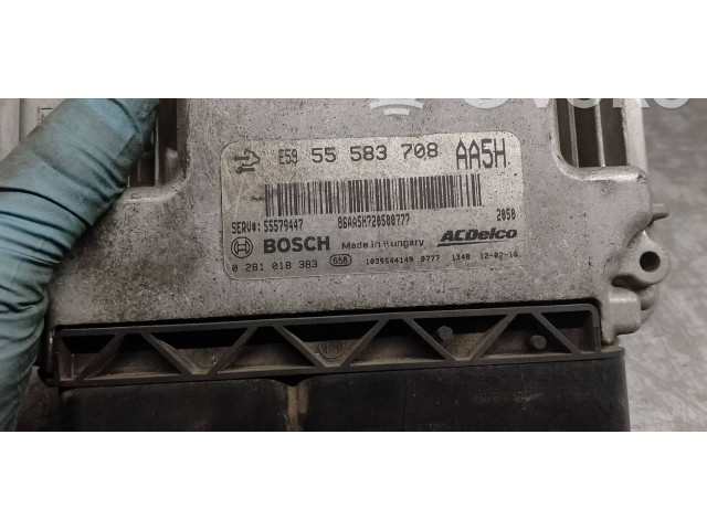 Řídící jednotka 55583708, 0281018383 Chevrolet Aveo 2012