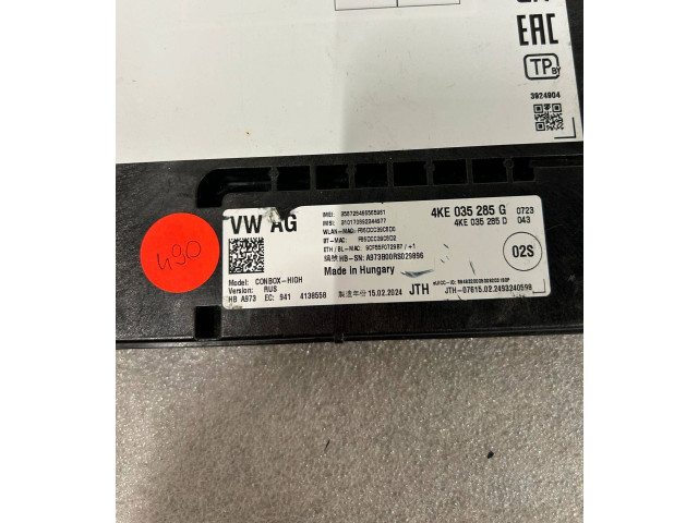 Блок управления 4KE035285G   Audi A6 S6 C8 4K