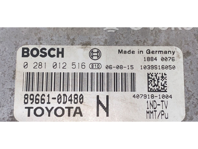 Řídící jednotka Toyota Yaris 2008