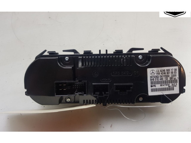 Блок управления климат-контролем A2469001708   Mercedes-Benz A W176
