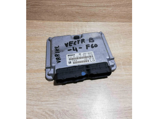 Блок управления двигателем Блок управления 0281001634 Opel Vectra B