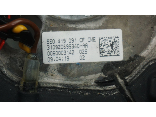 Руль Skoda Octavia Mk3 (5E) 2013 - 2019 года 5E0419091CF, 5E0419685A