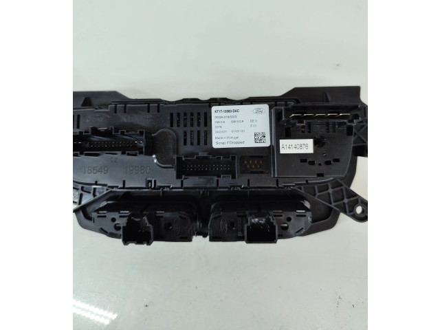 Блок управления климат-контролем KT1T19980DAC, JK2T11B573 Ford Transit Tourneo Connect