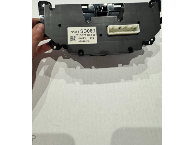 Блок управления климат-контролем 72311SC060, 88818CA Subaru Forester SH