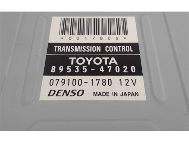 Блок управления коробкой передач (89535-47020)   Toyota Prius (XW20)