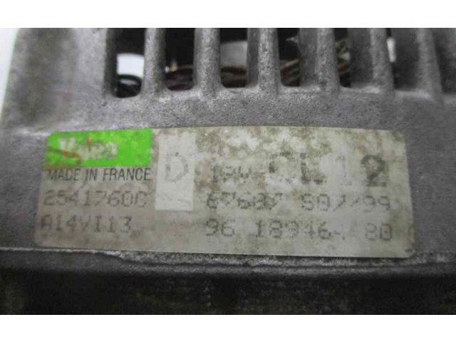 Генератор 9618946480, 2541760B Peugeot 806