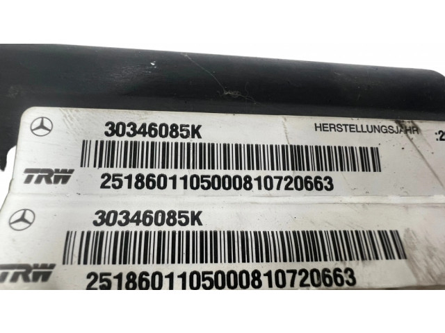Боковая подушка безопасности 30346085K, 2518601105000810720663 Mercedes-Benz R W251