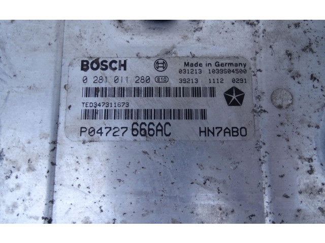 Řídící jednotka 0281011280 Chrysler Voyager 2004