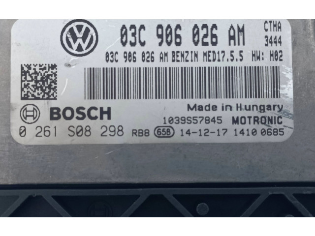 Řídící jednotka 03C906026AM, 0261S08298   Seat Alhambra (Mk2) 2011