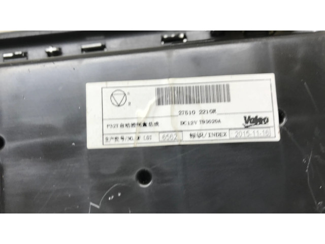 Блок управления климат-контролем 275102210R, 681043286R   Renault Kadjar