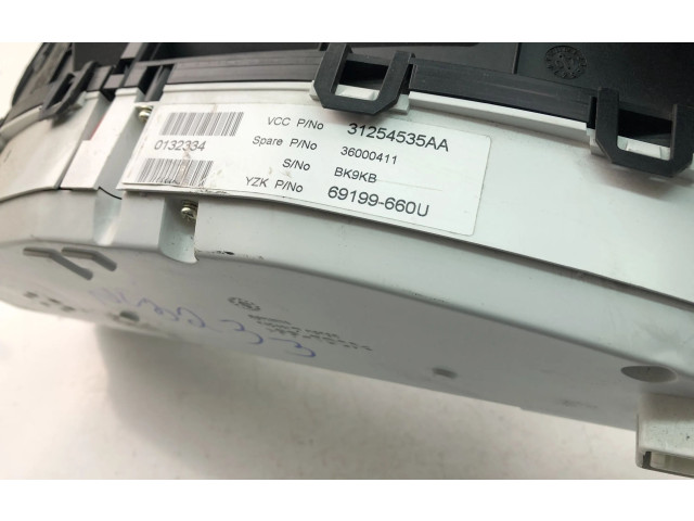 Přístrojová deska  Volvo XC70 2011 31254535AA, NL3233  