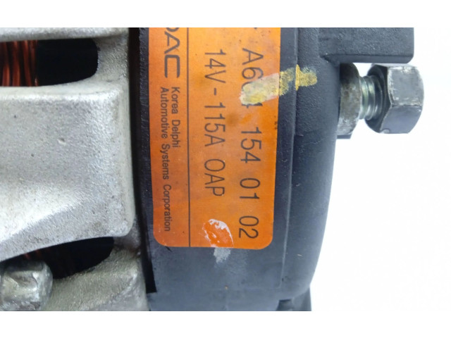 Генератор A6641540102 SsangYong Actyon