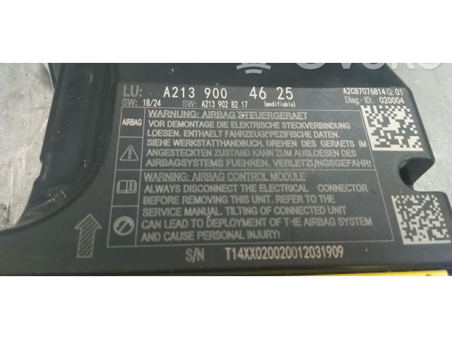 Блок подушек безопасности A2139004625, A2139008828   Mercedes-Benz E W213