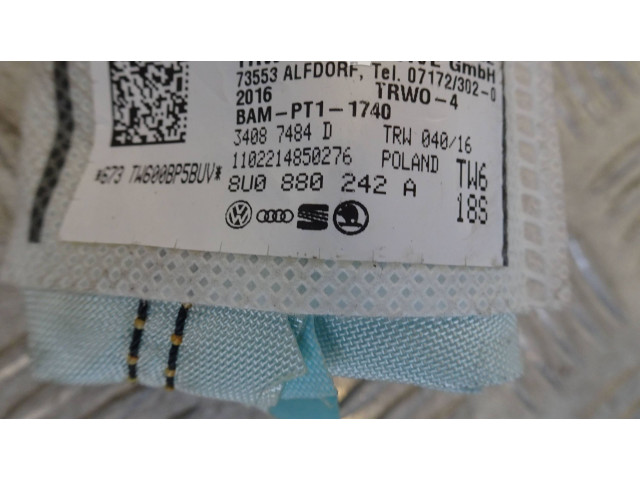 Подушка безопасности в сиденье 8U0880242A Audi Q3 8U