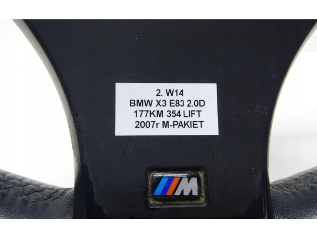 Руль BMW X3 E83  2003 - 2010 года 3449922      