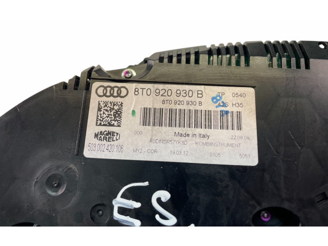 Панель приборов 8T0920930B Audi A5