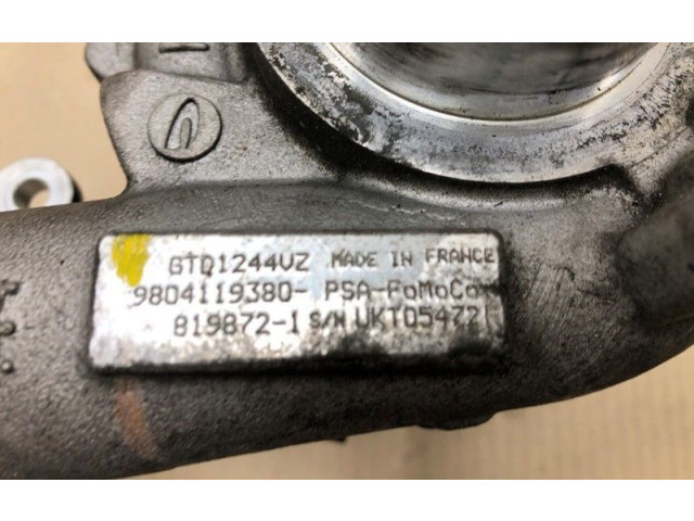  Турбина Ford Transit -  Tourneo Connect  9804119380, 1870257   для двигателя XXGA      