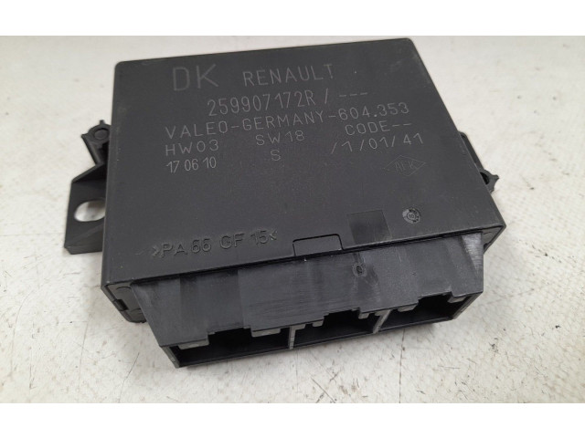 Блок управления климат-контролем 259907172R Renault Scenic III Grand scenic III