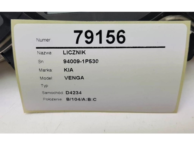 Přístrojová deska KIA Venga 2016 94009-1P530