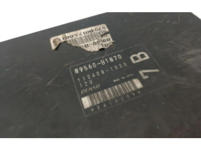 Блок управления двигателя 89560-B1870, 112400-1020 Daihatsu Materia