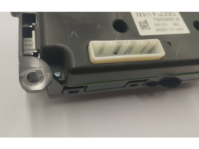 Блок управления климат-контролем 72311FJ390, T955442B Subaru XV I