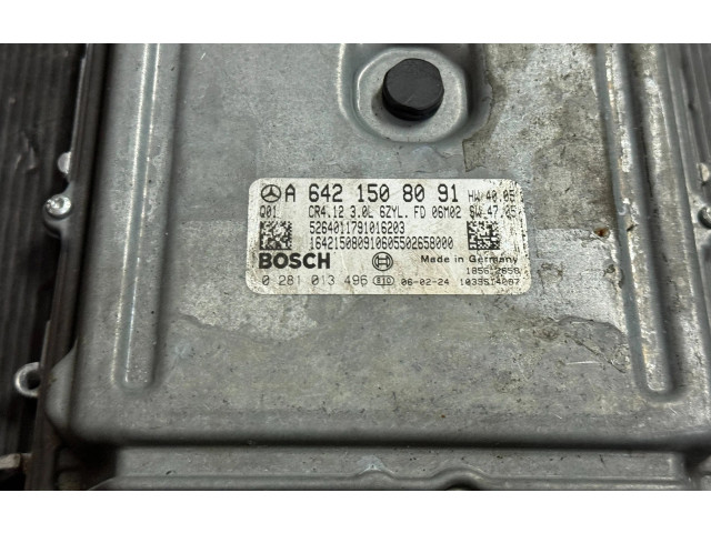 Řídící jednotka A6421508091, 0281013496 Mercedes-Benz CLS AMG C219 2006