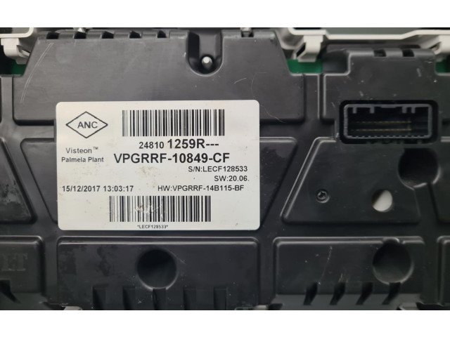 Панель приборов 248101259R, 38.038KM   Renault Clio IV       
