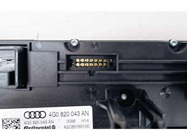 Блок управления климат-контролем 4G0820043AN   Audi A6 S6 C7 4G