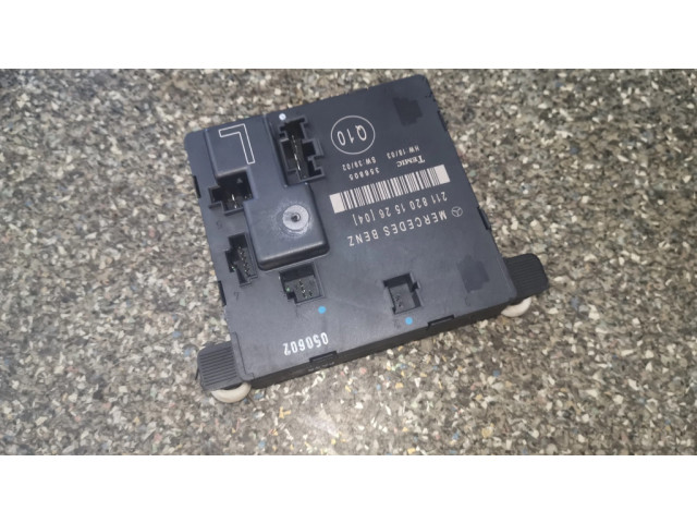 Блок управления 2118201526   Mercedes-Benz E W211