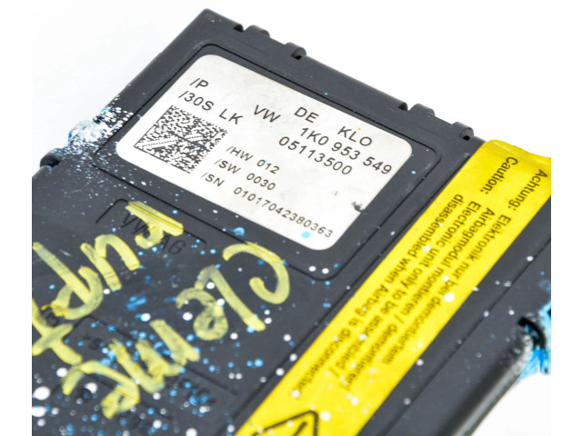 Блок управления 1K0953549, 05113500 Audi A3 S3 8P