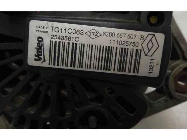 Генератор 8200667607-B Dacia Duster