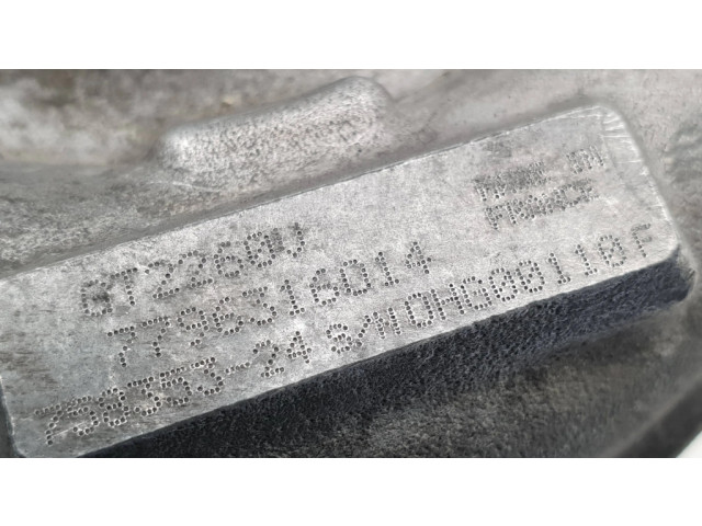 Турбина BMW X3 E83 3.0 7796316014, GT2260V для двигателя M57N2