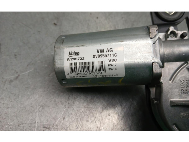 Моторчик заднего дворника 8V0955711C, W295732    Audi RS3 8Y