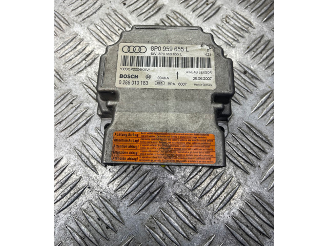 Блок подушек безопасности 8P0959655L, 0285010183 Audi A3 S3 A3 Sportback 8P
