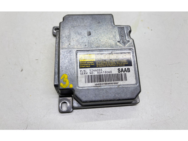 Блок подушек безопасности 5266093 Saab 9-5