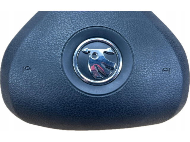 Подушка безопасности водителя 5E0880201A Skoda Fabia Mk1 (6Y)