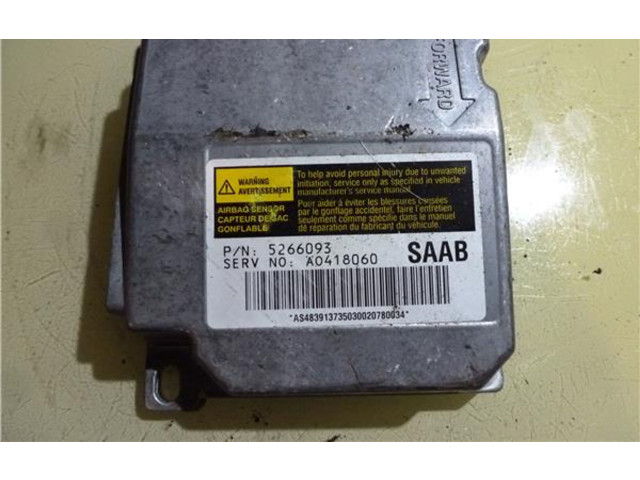 Блок подушек безопасности 5266093 Saab 9-5