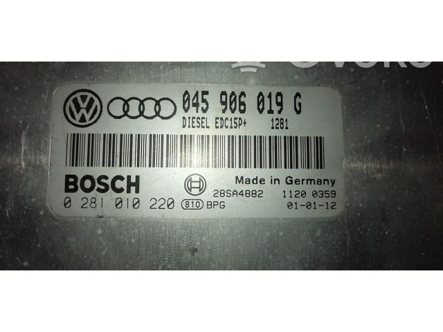 Блок управления двигателя Audi A2