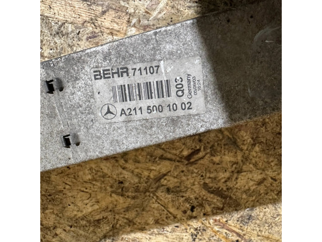 Интеркулер  A2115001002, EHR71107   Mercedes-Benz E W211 2.2
