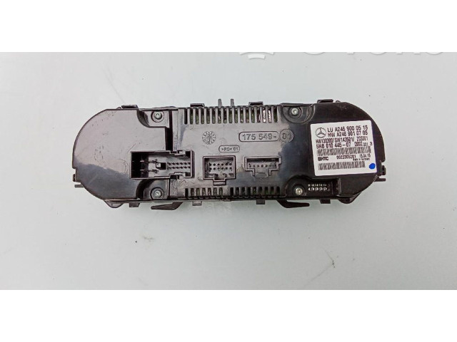 Блок управления климат-контролем A2469000515 Mercedes-Benz A W176