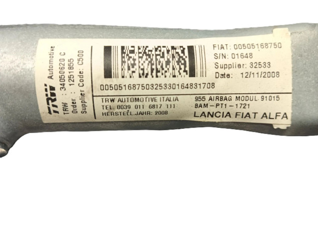 Подушка безопасности двери 00505168750 Alfa Romeo Mito