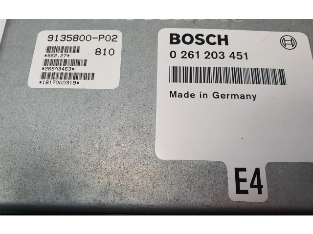 Řídící jednotka 9135800 Volvo 960 1995