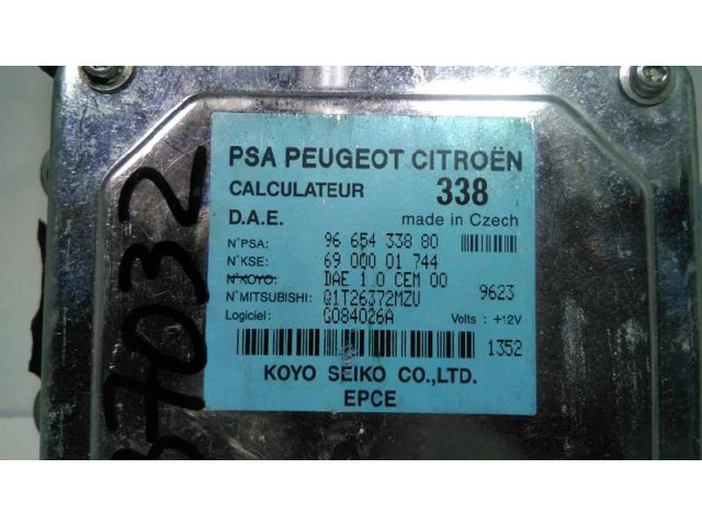 Блок управления 9665433880   Citroen C2