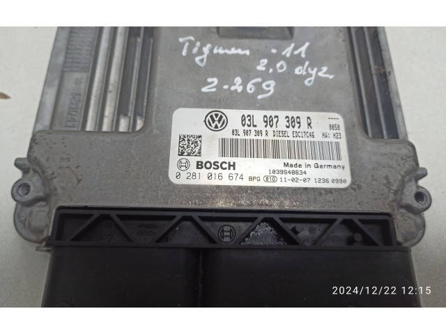 Řídící jednotka 03L907309R   Volkswagen Tiguan 2011